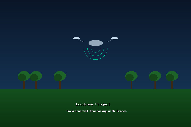 EcoDrone environmental monitoring project